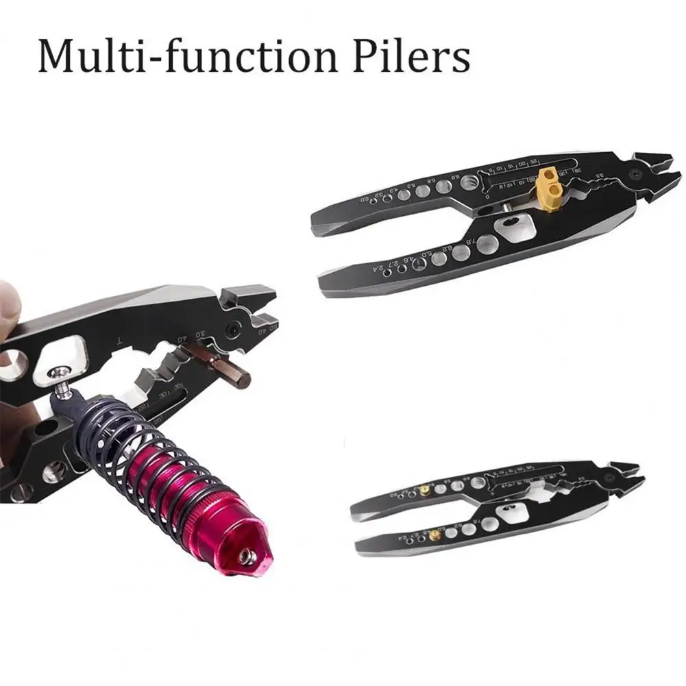 

Fix Plugs Multi-use Metal Clamp Pliers Shock Absorber Pliers Tool for Car Toy