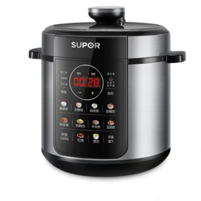 SUPOR Electric Pressure Cooker 5L Two Tanks High Quality Electric Rice Cooker Graphic Display Multifunction Menu Electric Cooker