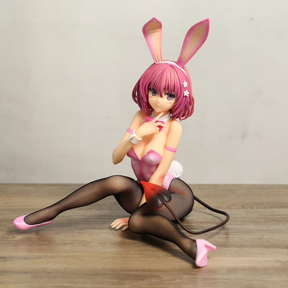 

To LOVE-Ru Darkness Momo Belia Deviluke Bunny Girl Ver. 1/4 Scale Collectible Figure Anime Sexy Beauty Model Toy