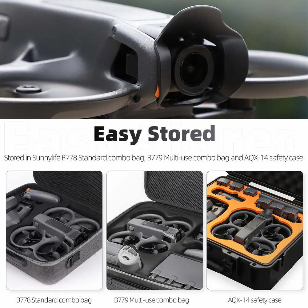 Крышка объектива для DJI AVATA 2 с антибликовым покрытием и защитой от астигматизма