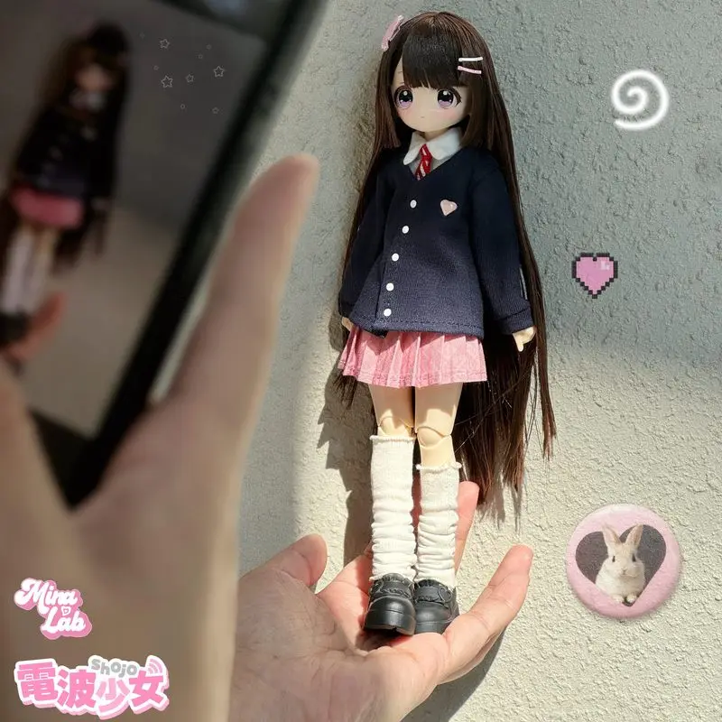 Фото Оригинальная фигурка Miralab BJD, серия Blind Box, масштаб 1/6, «Не трогай мои чёлки», таинственная коробка-сюрприз, трендовая коллекционная модель, кукла-игрушка №4