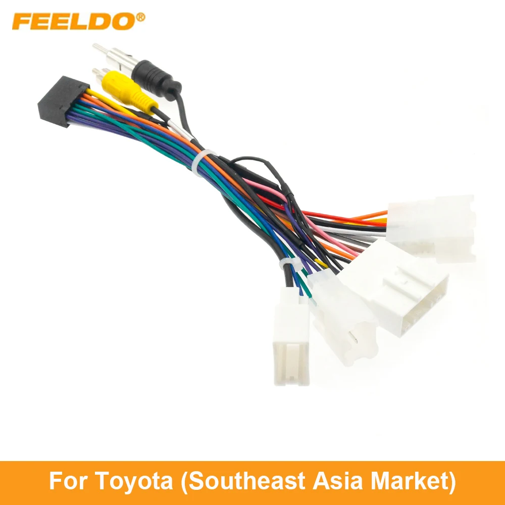 For Toyota (southeast Asia Market) Installation Head Unit Wire Cable