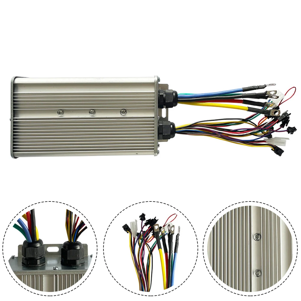 

Control Relay Electric E Scooter 2000 Watt 48V-72V 60A Dual Mode 18 Tubes Electric Bike Parts Accessories For Cycling