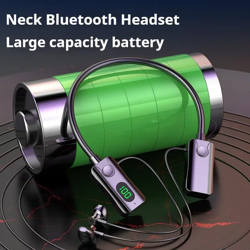 Беспроводные магнитные наушники Bluetooth 5 4 цвет в ассортименте