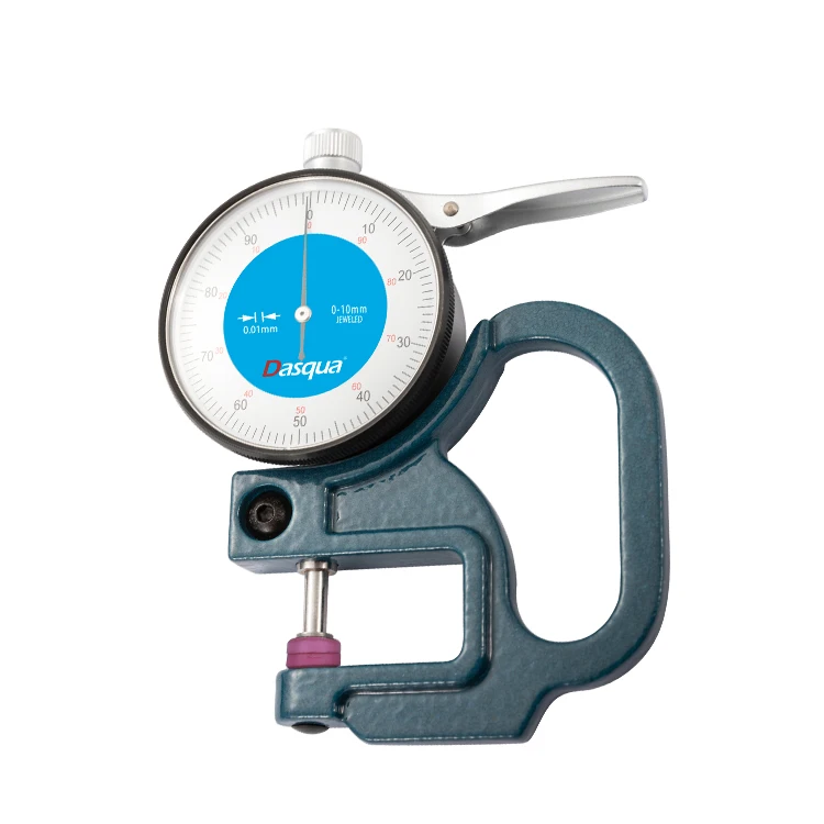 

Толщиномер циферблатного типа Dasqua 0-10 мм с керамическими измерительными лицами