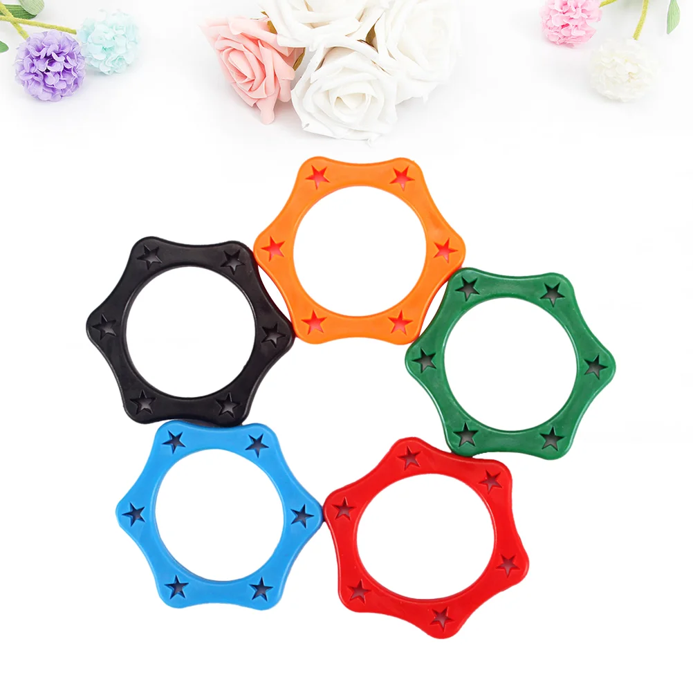 

Ring Microphone Windscreen Mic Handheld Foam Hexagonal Bottom Roll Anti Silicone Protection Shakeproof Skidproof Cover Covers