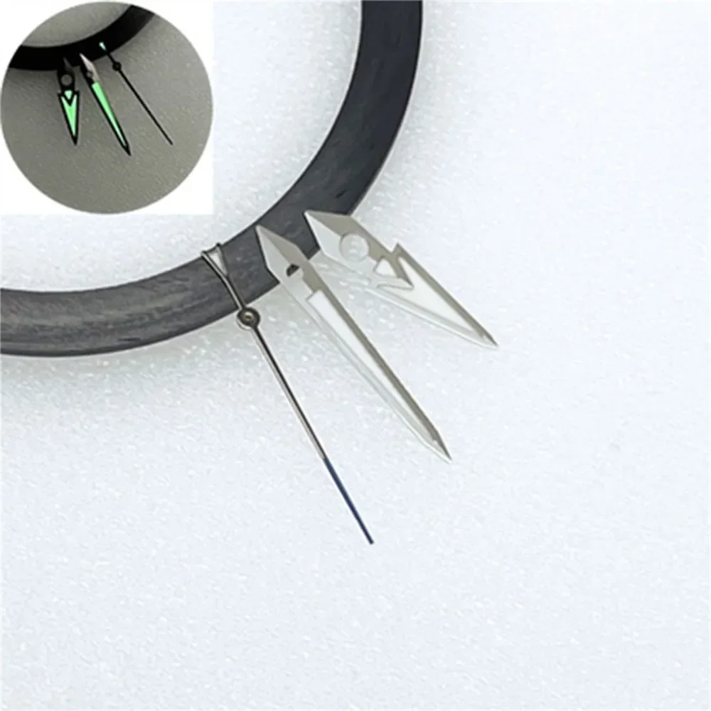 Суперзеленые светящиеся стрелки для часов NH35 NH36 4R35 4R36 модифицированные