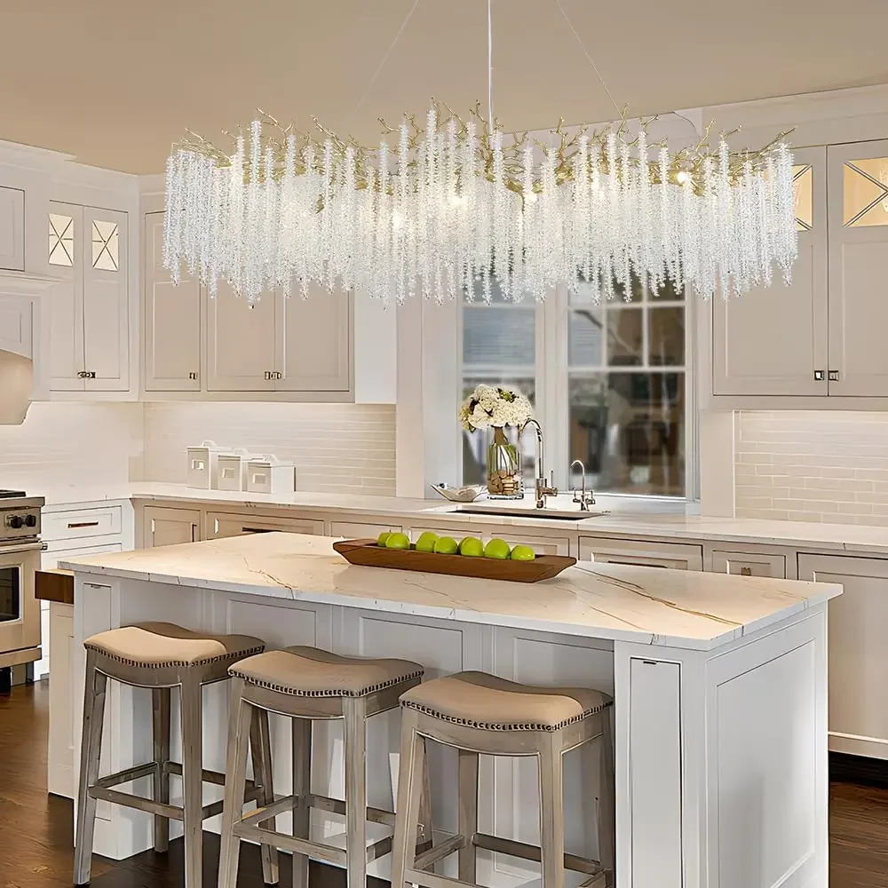 Светодиодная люстра в стиле ретро