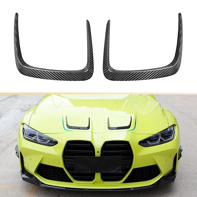 Накладки на вентиляционное отверстие из углеродного волокна для BMW- M серии M3 G80 M4 G82 2021 2022 аксессуары