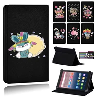 for alcatel onetouch pixi 3 7 0 inch8 0 inch10 inchalcatel onetouch pixi 4 7 inch shockproof print leather tablet case pen