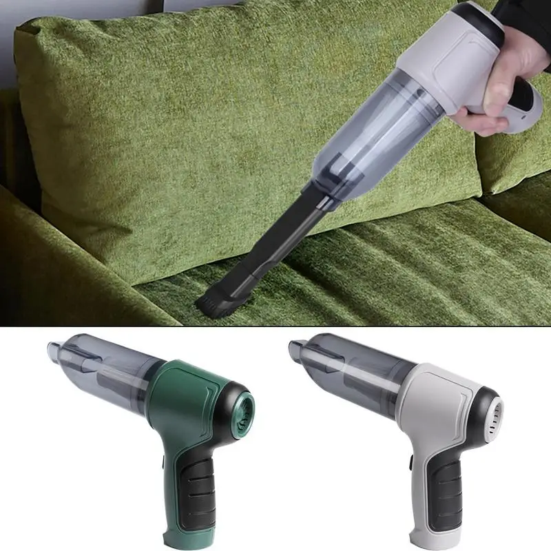 

Mini Car Vacuum Cleaner Wireless Rechargeable Cordless With High Power Strong Suction Car Carpet Stairs Pet Hair Deep Cleaning