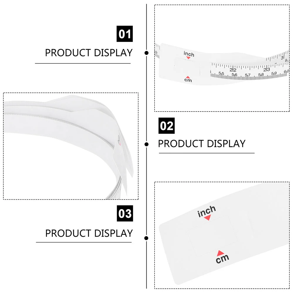 

2 Pcs Children's Head Measurement Tape Circumference Measuring Body Measurements Arm Measures Small