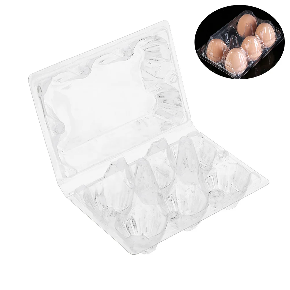 

5 PCS Container Lid Egg Container Egg Carrier Egg Rack Egg Box Egg Storage Container Egg Storage Box