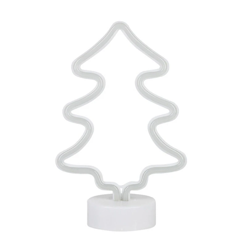 

Christmas Neon Night Light Christmas Tree Decoration Lights Christmas Tree Sign