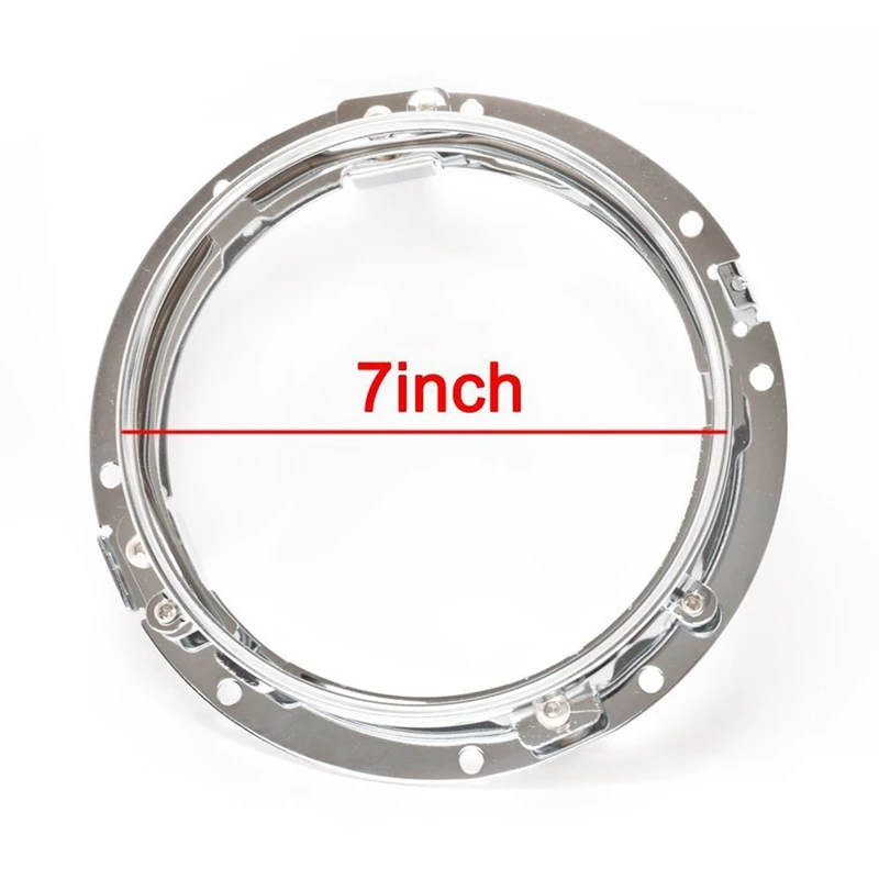 7-дюймовый круглый светодиодный монтажный кронштейн для фар кольцо Jeep Wrangler JK Land