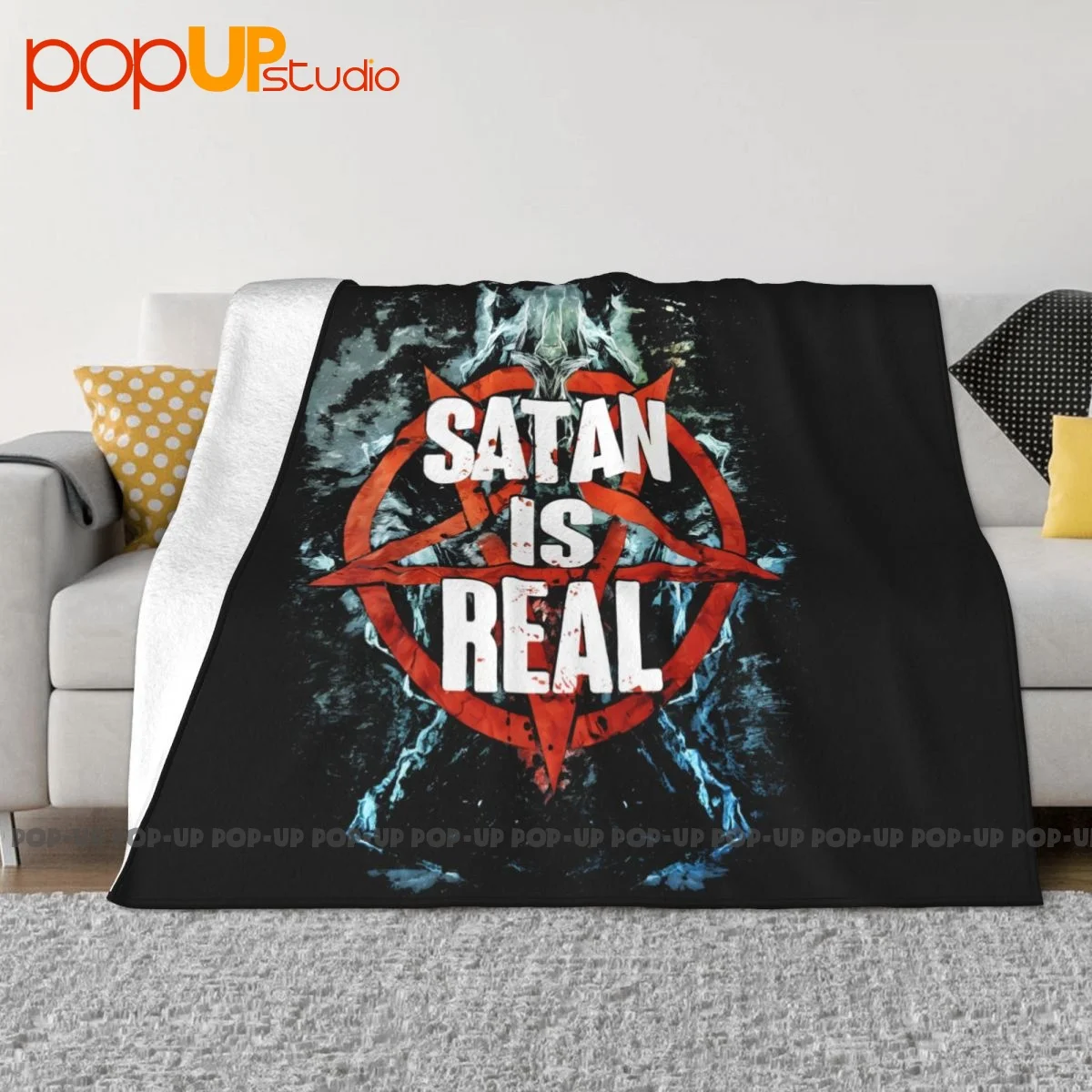 Простыня с кровавым покрытием Is Real Kreator сатана, комфортное высококачественное постельное белье, простыни для сна