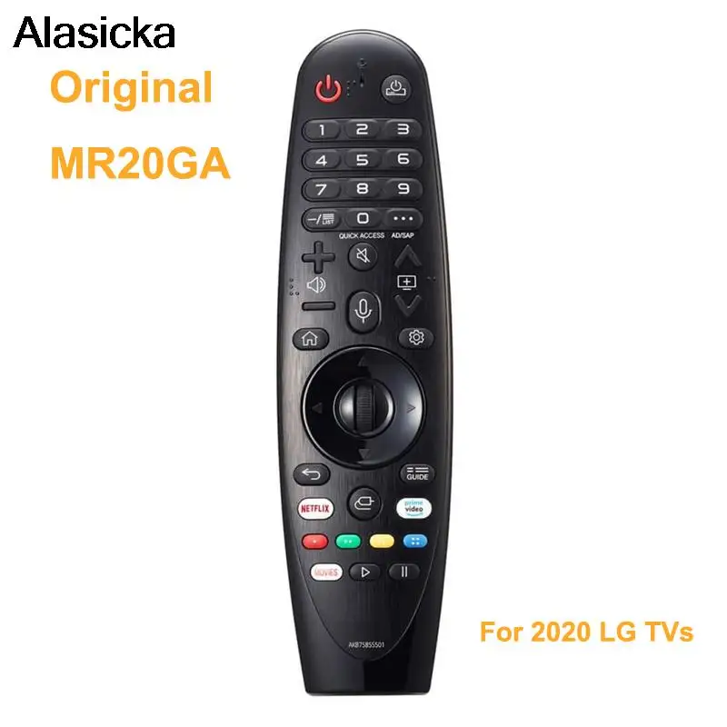 

Пульт дистанционного управления для телевизора LG AI ThinQ 4K Smart TV NANO9, NANO8, ZX, WX, GX, CX, BX, MR20GA AKB75855501, голосовое управление