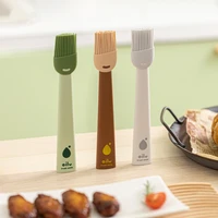 cute colorful basting brushes silicone pastry brushes oil sauce butter spreader 446%c2%b0f heat resistant bbq baking kitchen gadgets