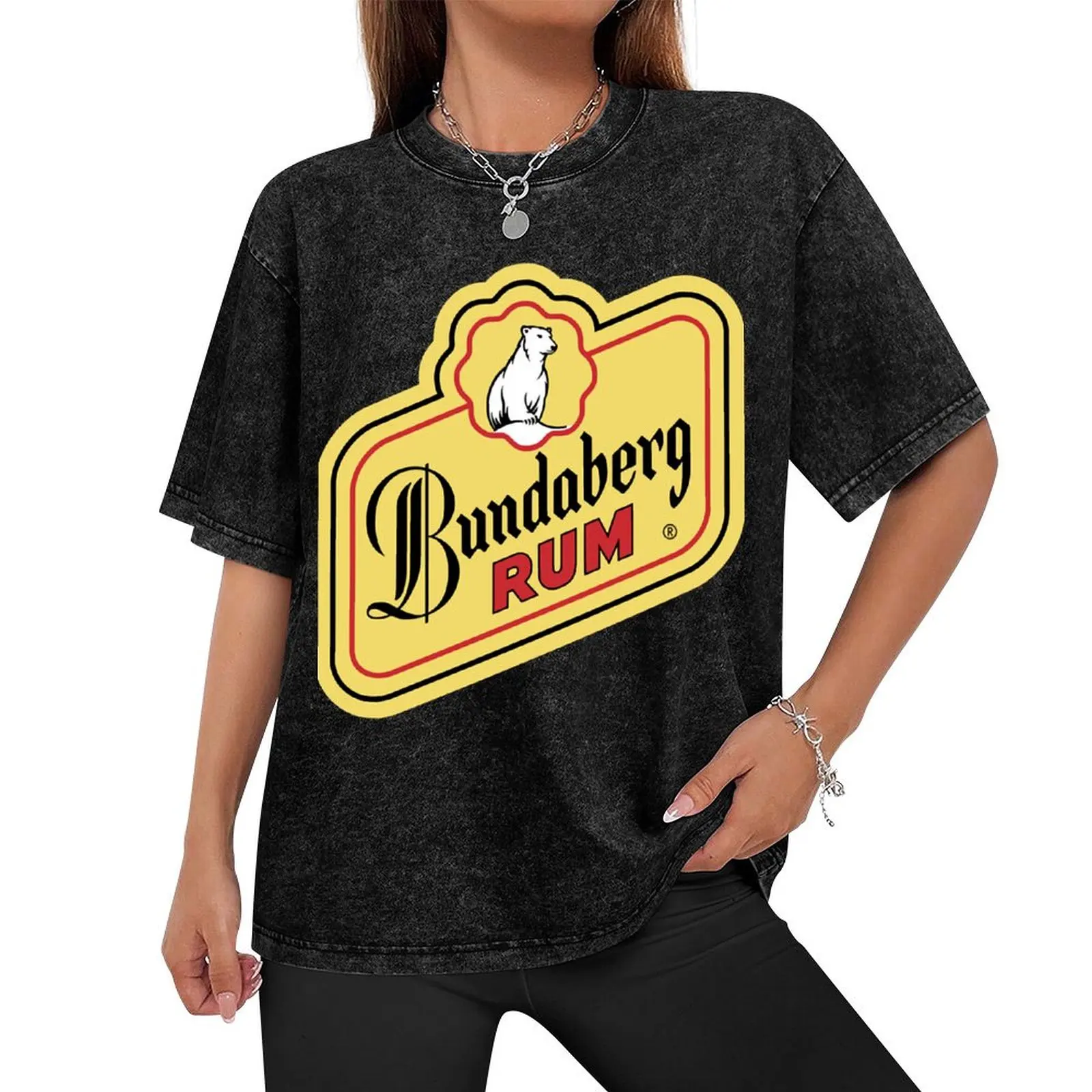 ЛУЧШИЙ ПРОДАВЕЦ Bundaberg Футболка с логотипом rum футболка большого размера