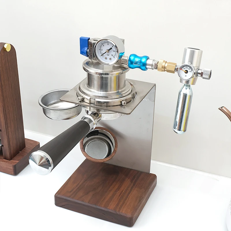 Home Small Espresso Machine Outdoor Portable Coffee Кавоварка o zmiennym ciśnieniu z przenośnym filtrem 58 mm