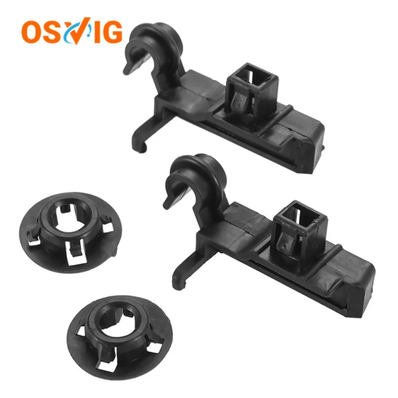 

2 шт. OE # 53452-02060+ 2шт OE # 90480-15034 Для Toyota Corolla 2003-2008 Комплект зажима для опоры капота, зажим для кронштейна, крепеж