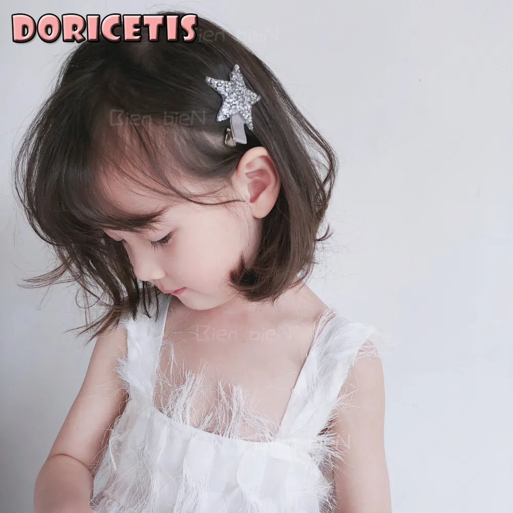 

Заколка для волос с пятиконечными звездами для маленьких девочек