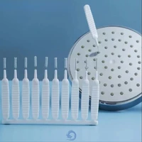 10pcs shower head cleaning brush washing anti clogging small bottle teapot nozzle pore gap brush for kitchen toilet small hole