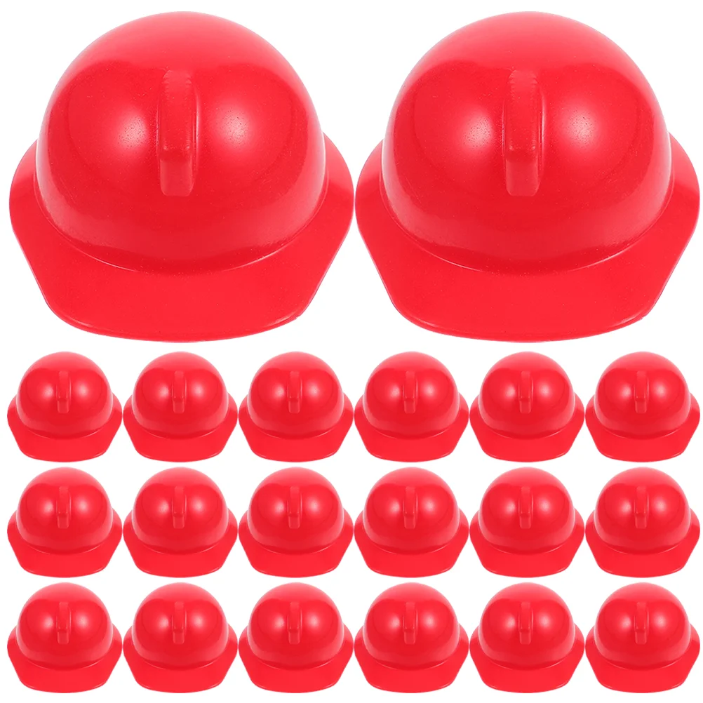 

20 шт., миниатюрные детские шапки из АБС-пластика