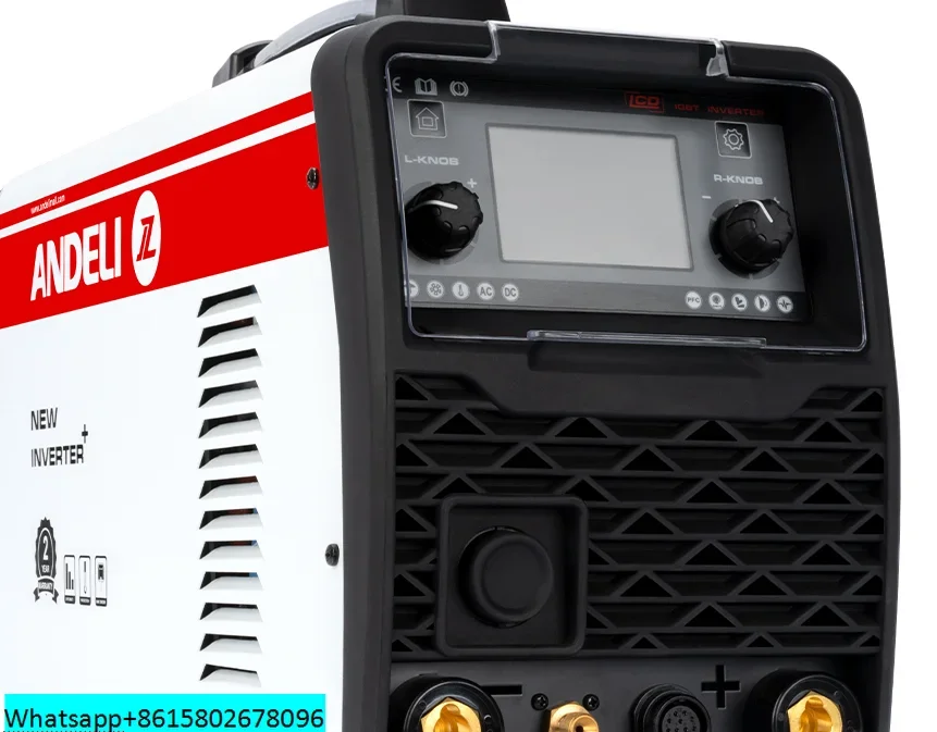 Сварочный аппарат ANDELI TIG Интеллектуальный Импульсный сварочный с ЖК-дисплеем