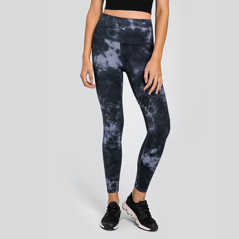 Lulu Women's Pants Breathable Yoga Sport High Waist Seamless Leggings Gym Clothing Tights Jogging Fitnes Trainning Sportswear