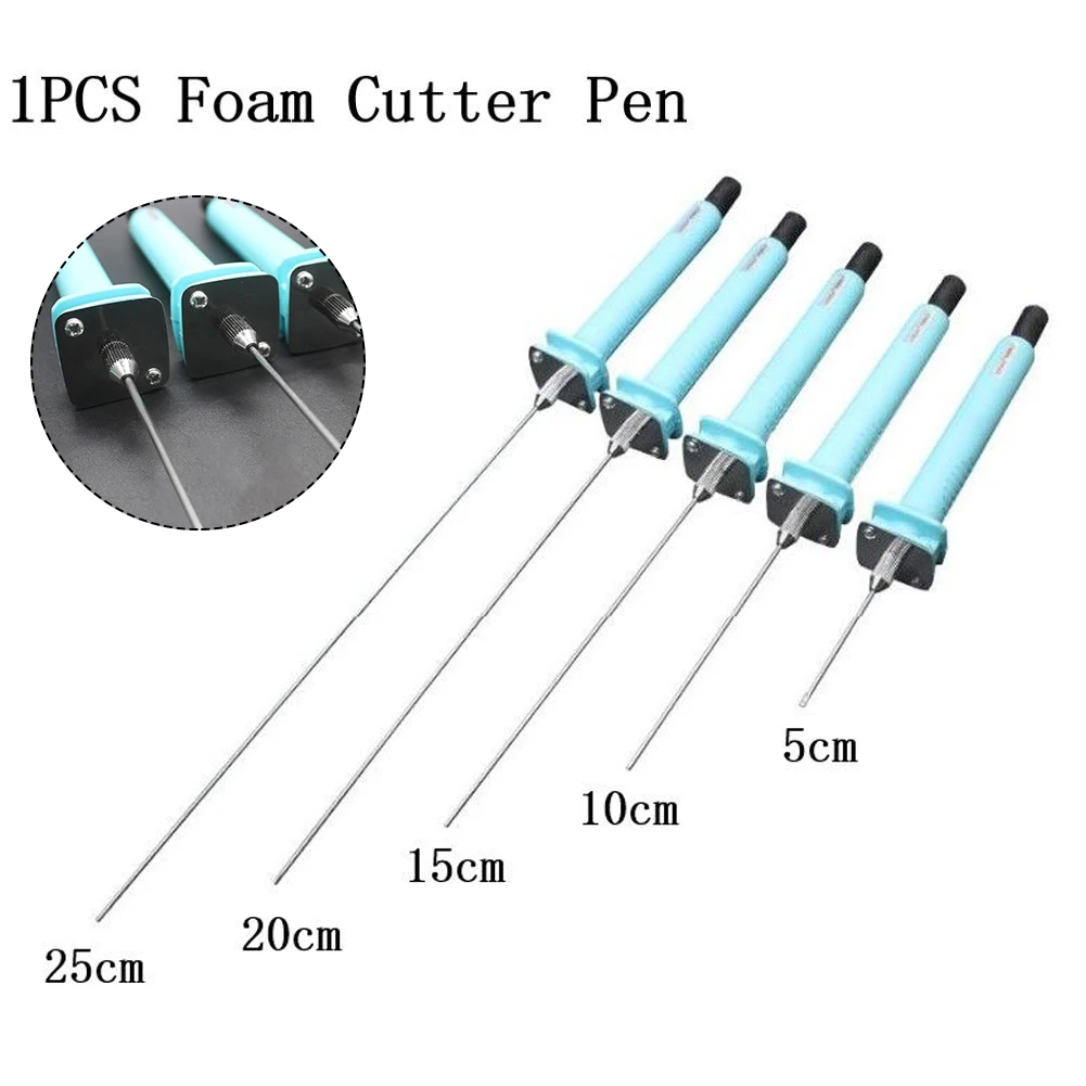 

5-25cm Foam Cutting Pen Electric Foam Hot Knife 110V-240V Hot Melt Cutting Machine Portable DIY Woven Bag Sponge Cutting Tool