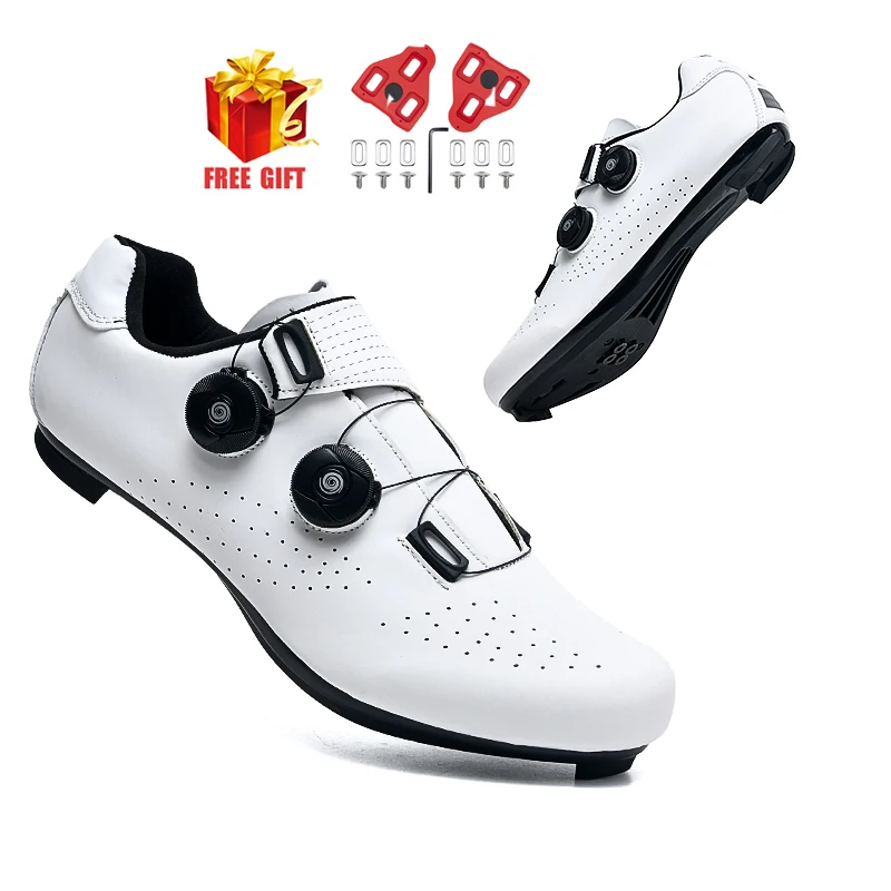 Кроссовки мужские велосипедные самозакрывающиеся на плоской подошве спортивная