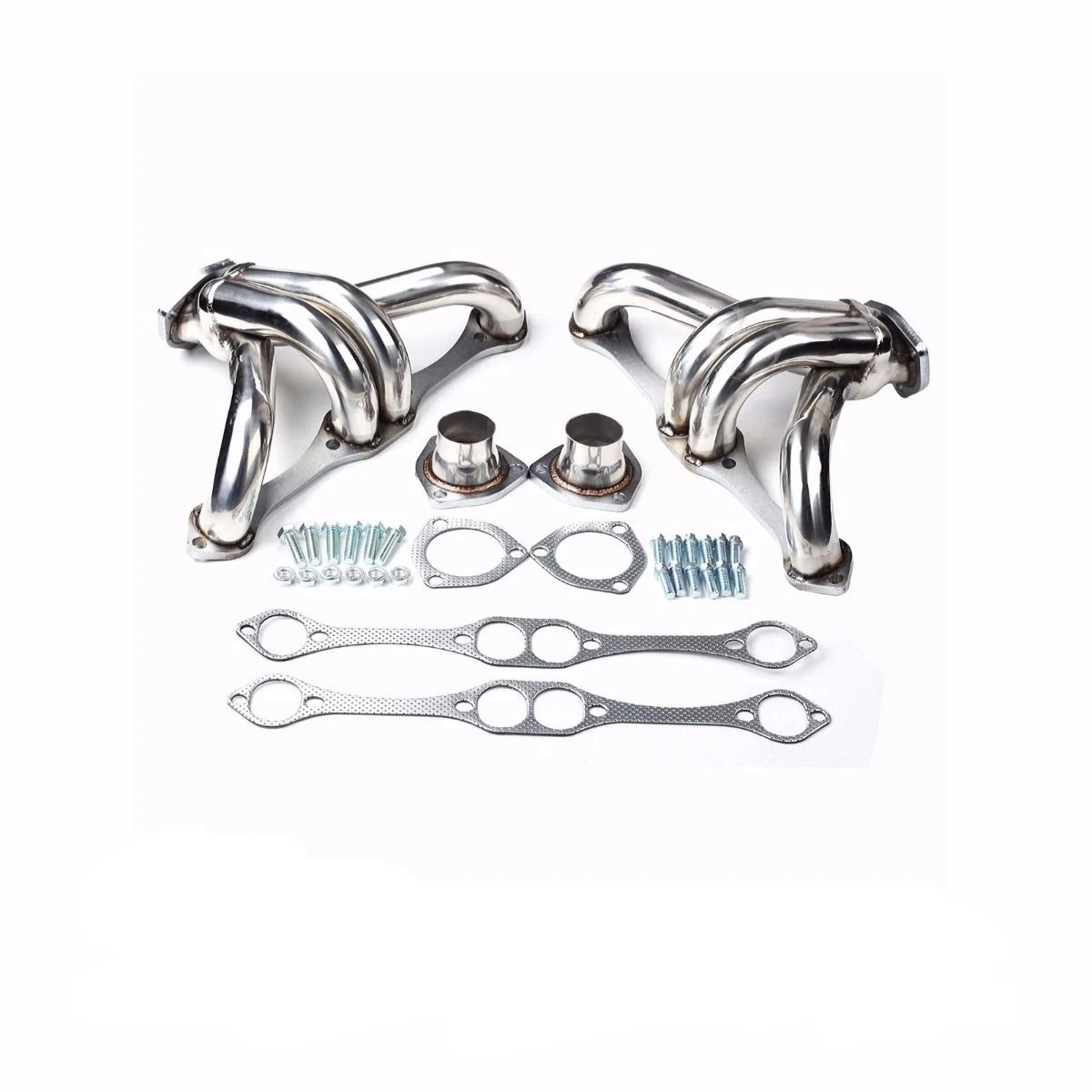 

HIGH QUALITY FOR CHEVY SMALL BLOCK V8 262/283/302/305/307/327/350/400 STAINLESS HEADER