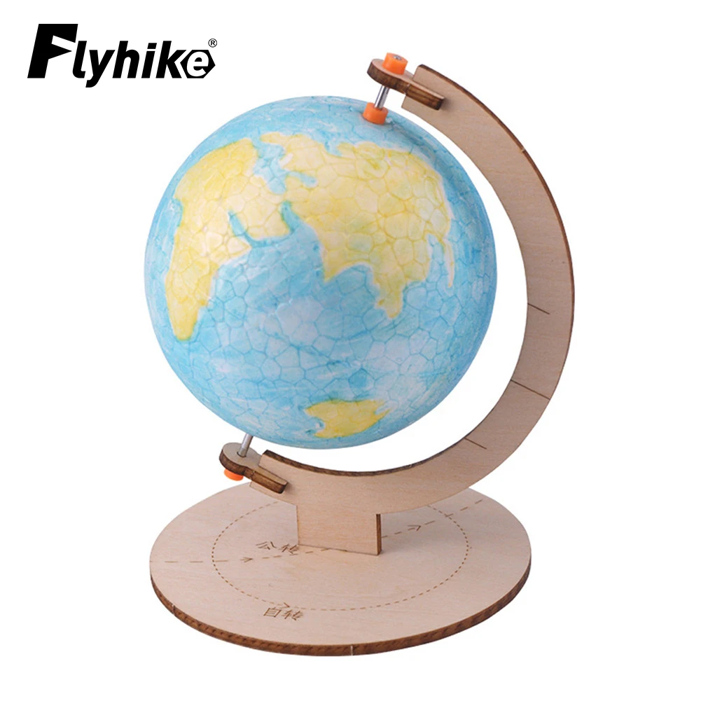 

DIY Earth Globe Model Science and Technology Invention Hand-made Self-made Assembly Materials Science handmade toys physics toy