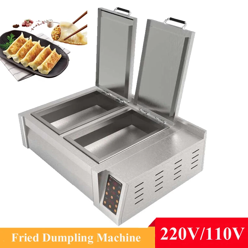 

Desktop Electric Dumpling Fried Machine Frying Pan Commercial Pancake Bun Cooker Crepe Pancake Machine