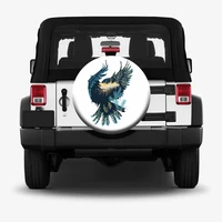 spare tire cover mountain forest eagle bola tiesuv tire cover mens car decor without camera hole
