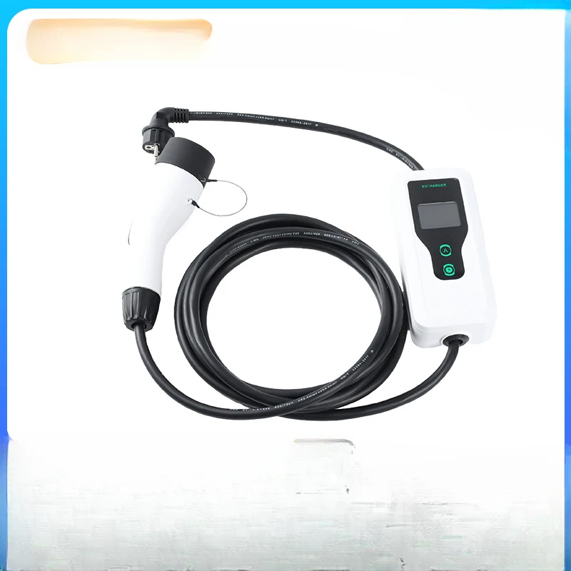 

National standard portable car charging single-phase 16A3.5Kw AC charging gun is suitable for export domestic cars