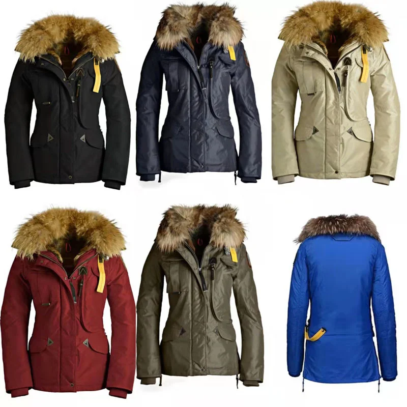 

Классическая модная зимняя Женская канадская парка из натурального меха, новая парка DENALI, пуховики, верхняя одежда, пальто, цветные парашют...