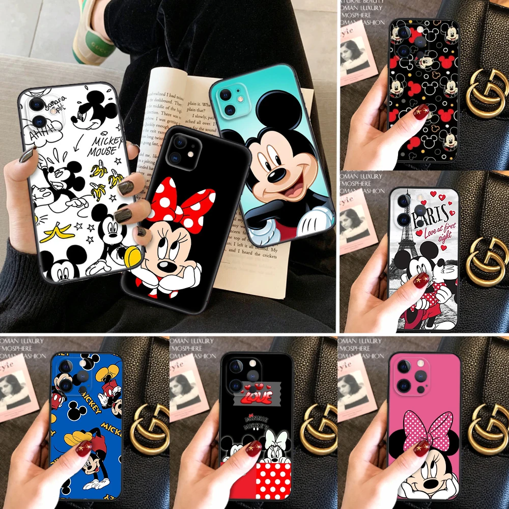 Милый мягкий чехол L8 с Микки и Минни Маусом для Samsung J2 Prime J4 Core J5 J6 Plus J7 Pro J8 S7 Edge S8 Note 8