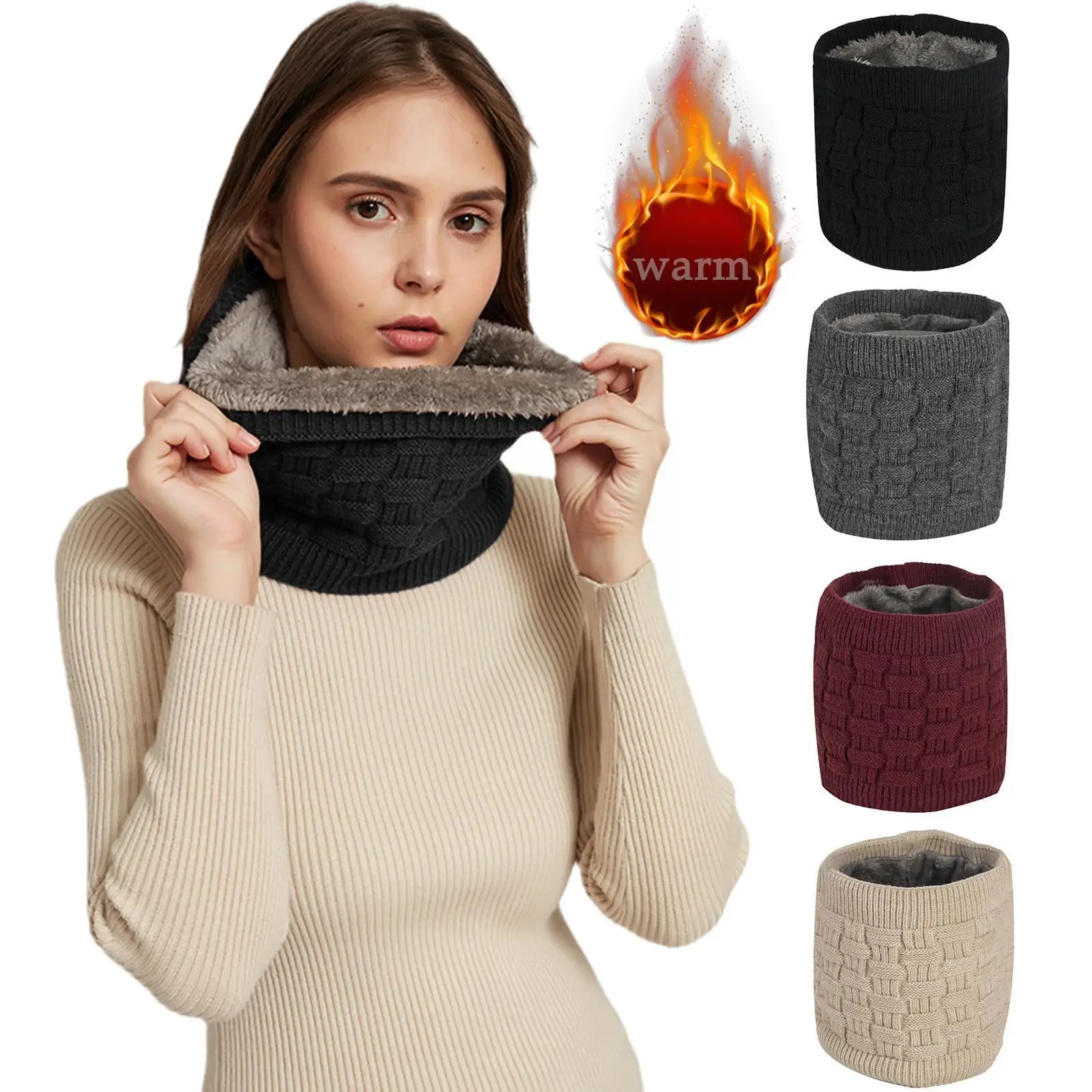 

Usb Heated Neck Wrap Winter Oudoor Electric Heating Warm Men Warmer Keep Neck Scarf Wrap Dropping Neck Women Heating Knited C4y6