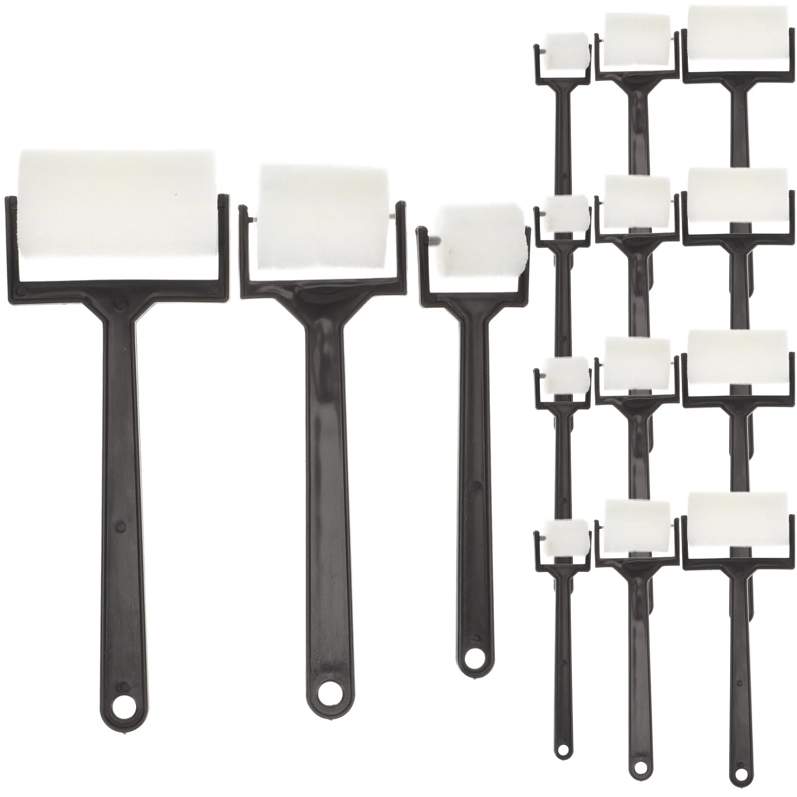 

Foam Brushes 15Pcs Foam Paint Brushes Drawing Sponge Roller Kit Sponge Rolling Brush Rollers Foam Sponge Brush Art Painting