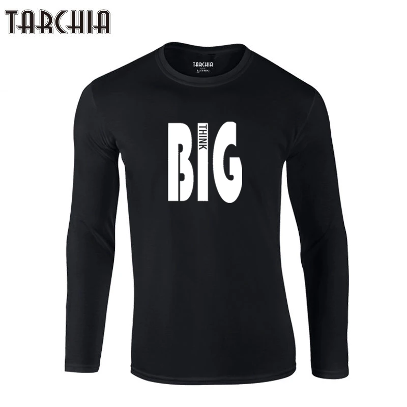 

TARCHIA 2023 New Arrive Cotton Bad T Shirt Men Oversized Long Sleeve Oversized Big Think Hot Sale T-Shirt Camisetas Hombre Brand