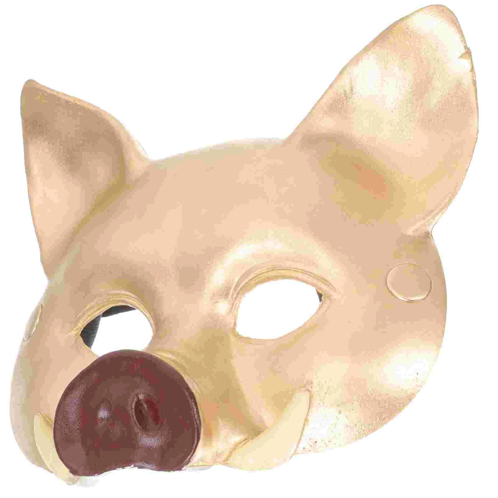 

Animal Fancy Dress Boar Mask Novel Interesting PU Outdoor Masquerade Decor Animals Child