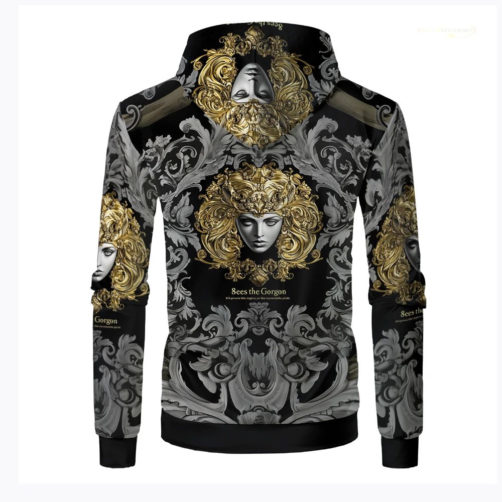 Медиса змеиные волосы красивые толстовки с 3D принтом блондинка Банши не выглядит