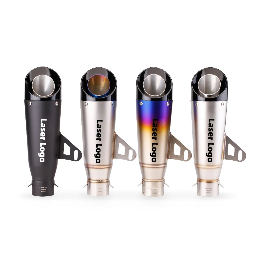 Универсальный выхлопной глушитель для мотоцикла sc 2/3 уровня 51/60 мм выхлопная