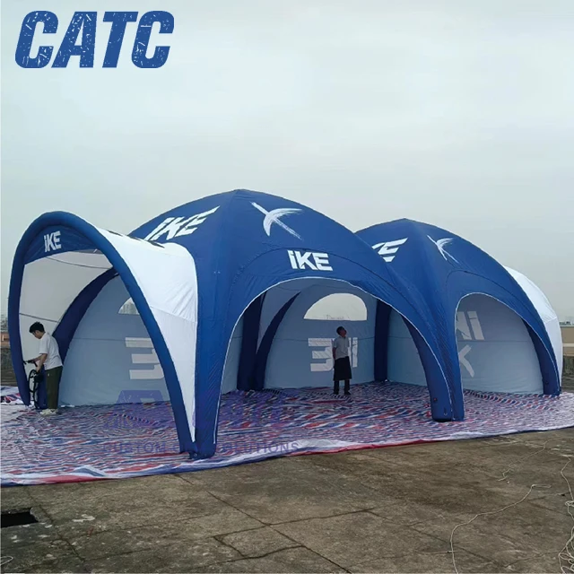 Фото Надувной шатер-беседка CATC для улицы, ветрозащитный, для рекламных акций и выставок, соединяемый, для использования на открытом воздухе №1