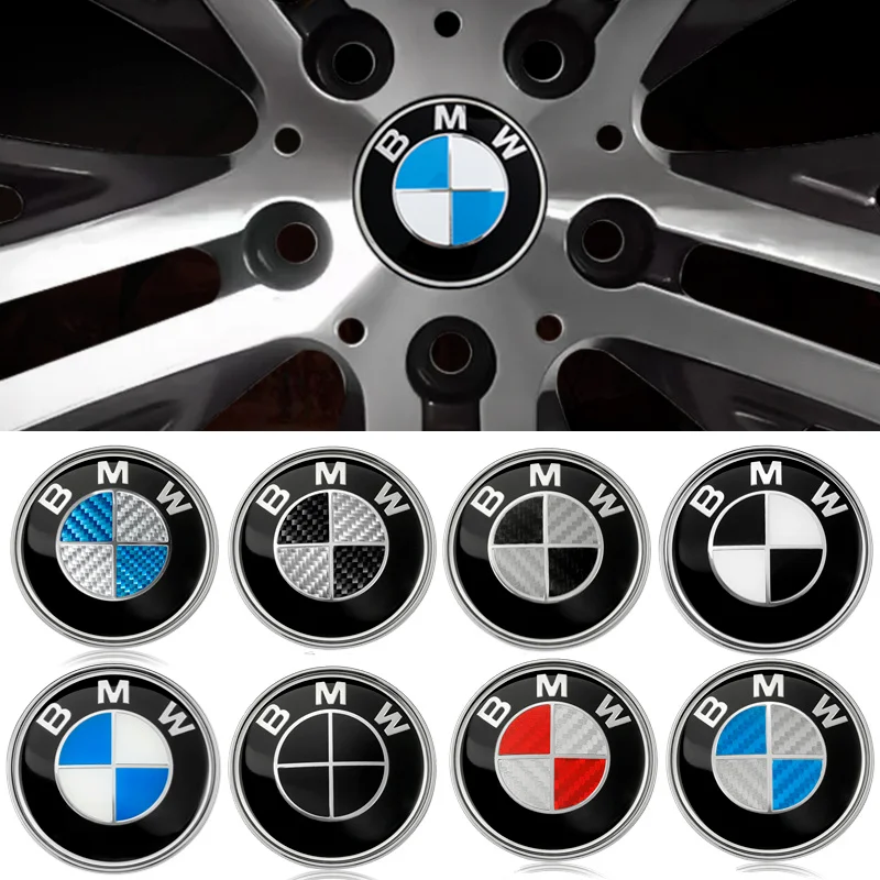 

4Pcs/set 68MM Car Wheel Center Hup Caps Wheel Cover For BMW E36 E39 E46 E60 E90 E90 F01 F10 F30 G01 G20 G21 G30 G11 F15 X5 X3