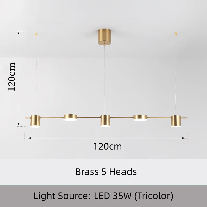 

Люстра для ресторана в скандинавском стиле, креативная Настольная лампа с длинной полосой для столовой, кабинета, конференц-зала, кафе, бара