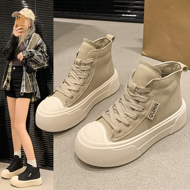 Женская обувь осенняя женская с круглым носком сабо на платформе Modis