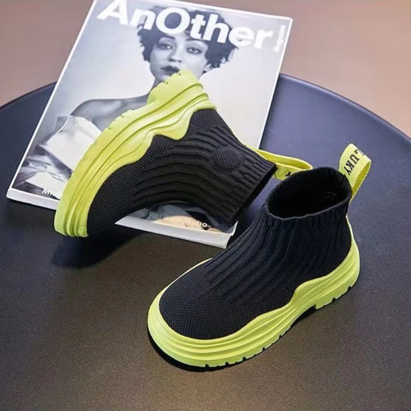 Autumn Winter Kids Sneakers Boys Girls Slip-on Socks Shoes Breathable Children Casual Shoes Non-slip Kids Sport Shoes Snow Boots 2 Autumn Winter Kids Sneakers Boys Girls Slip-on Socks Shoes Breathable Children Casual Shoes Non-slip Kids Sport Shoes Snow Boots 2